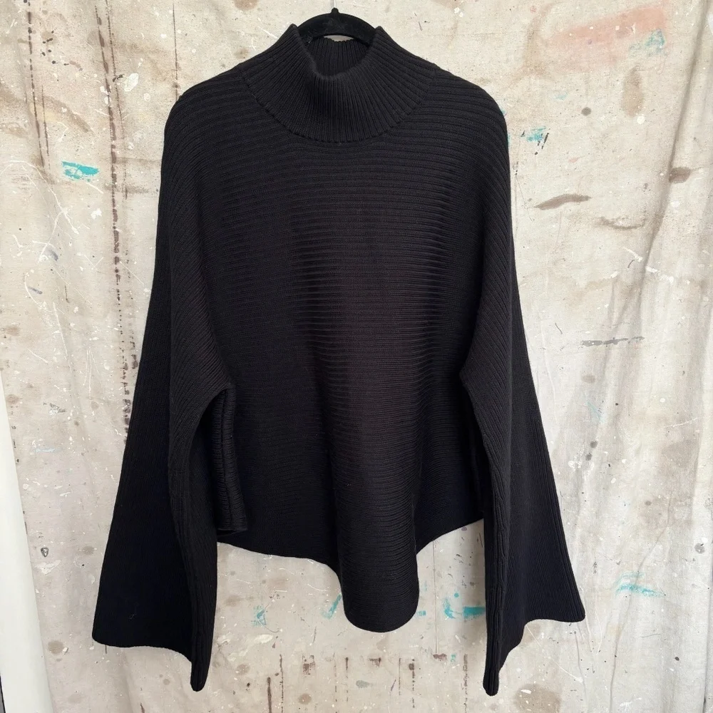 ARKET Cropped Wool Cotton Jumper